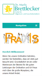Mobile Screenshot of dr-brettlecker.at